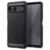 Spigen Rugged Armor dėklas Sony Xperia 10 VII telefonui - matinė juoda