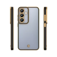 Silky Gold dėklas telefonui Oppo Reno 13F 5G (Global) / 13FS 5G juodas