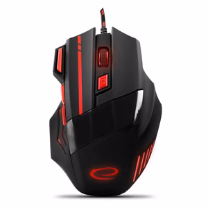 Esperanza EGM201R mouse USB Type-A Optical 2400 DPI Right-hand