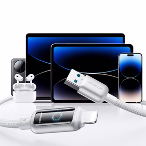 USB kabelis Joyroom S-A55 USB-A to Lightning 3A 1.2m baltas