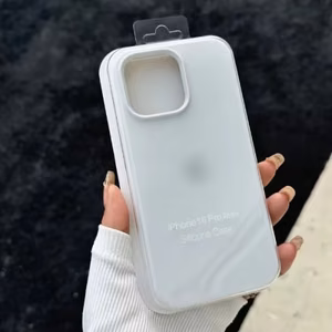 Чехол "Silicone Plastic Pack" для Apple iPhone 12 Pro Max белый (в упаковке)