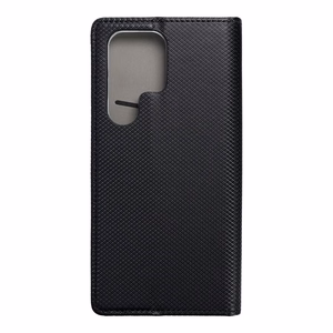 SMART CASE knygos tipo dėklas telefonui SAMSUNG S23 Ultra juodas