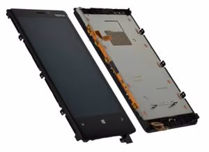 LCD screen Microsoft (Nokia) Lumia 920 with touch screen and frame Black original (used Grade B)