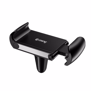 Crong Universal Smart automobilinis telefono laikiklis 4–6.5" telefonams, juodas