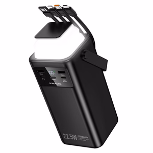 Išorinė baterija Power Bank Borofone BJ65A 22.5W 50000mAh juoda