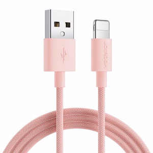 USB laidas Joyroom S-1030M13 rožinis Lightning 100cm