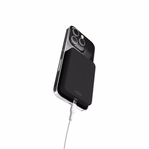 Puro Mini Power Mag 4200mAh Išorinė baterija su Magnetiniu USB-C - Juoda