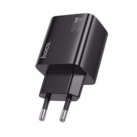 Įkroviklis telefonui Hoco 2 x USB C + 2 x USB A QC3.0 PD 3A 30W N56 juodas