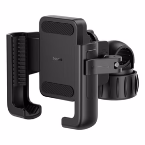 Telefono laikiklis dviračiui Baseus GoTrip Series Bike Phone Mount Cluster juodas C40572301111-00