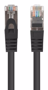 Lanberg patchcord cat.6 UTP 3m juodas Fluke patikrintas 10 vnt.