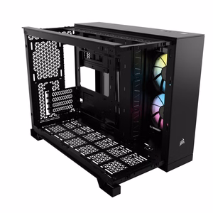 Corsair 2500X RGB Micro Tower juodas