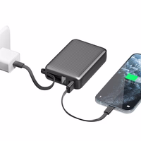 Išorinė baterija Energea Integra Ultra 45 20000mAh Laidas USB-C PD45W pilkas