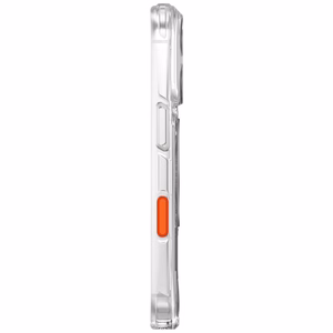 Uniq Swivix dėklas iPhone 17 Pro su 360° pasukamu stovu – skaidrus