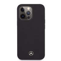 Mercedes Silikoninė Linija Magnetinis dėklas iPhone 13 Pro / iPhone 13 - juodas