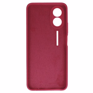 Silicone Lite dėklas telefonui Oppo A38 4G bordo spalvos