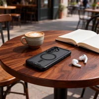 Tech-Protect Defense MagSafe Case for Samsung Galaxy S26 - Black