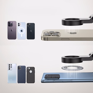 "Joyroom" JR-ZS365 magnetinis kelioninis telefono laikiklis - juodas