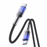 Joyroom S-A42 60W USB-C kabelis 1.2m juodas