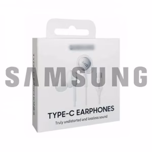 Гарнитура Samsung EO-IC100BW белая / 100% оригинал / Type-C