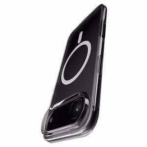 Puro Impact skaidrus D3O TPU+PC magnetinis dėklas telefonui iPhone 17 Air - permatomas