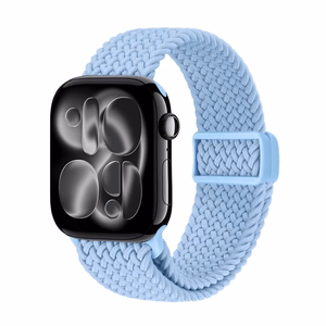 Crong Wave Band pintas Apple Watch dirželis, 38/40/41/42 mm, dangaus mėlynas