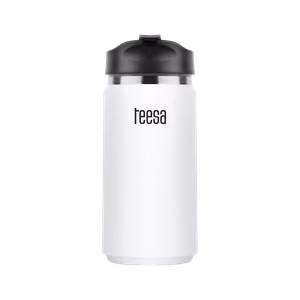 Термокружка TEESA, 350 мл, белая