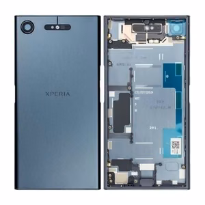 Galinis dangtelis Sony G8341 Xperia XZ1 mėlynas originalus (naudotas Grade C)
