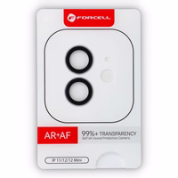 Forcell aukščiausios kokybės kameros objektyvo grūdintas stiklas - iPhone 12 / 12 Mini sidabrinis