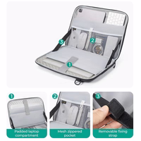 Tech-Protect Ranger-X taktinė nešiojamojo kompiuterio dėklas 15–16" - juodas