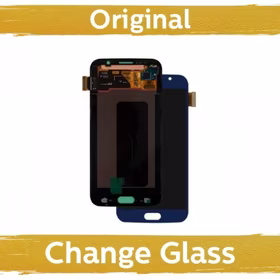 Ekranas skirtas Samsung G920 S6 tamsiai mėlynas (Atnaujintas: China)