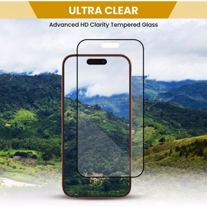 Apsauginis stiklas "Casper Pro" Apple iPhone 14 Pro Max (Nesulūžtantys kraštai) (Blister)