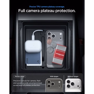 Spigen Rugged Armor MagSafe dėklas, skirtas iPhone 17 Pro Max / 18 Pro Max, pilkas