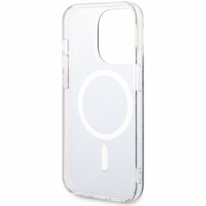 Guess 4G MagSafe dėklas telefonui iPhone 14 Pro - juodas