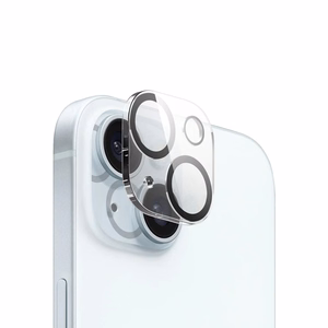 Crong Lens Shield apsauginis kamerų lęšių stiklas, skirtas iPhone 15 / 15 Plus