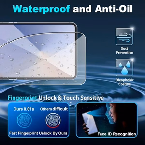 Apsauginis stikliukas "Flexible Clear HD" rinkinys 2in1 skirtas Samsung F721 Z Flip4 (Bulk)