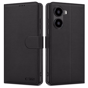Tech-Protect Dėklas telefonui su pinigine Xiaomi Poco X7 Pro 5G - juodas