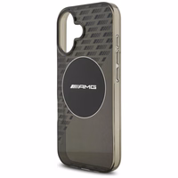 AMG Nauble Layer permatomas dūminis MagSafe dėklas iPhone 17 - juodas