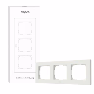 SMART SWITCH FRAME H2 (3-GANG)/WHITE FE-X02D-W AQARA