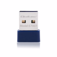 Qoltec 57007 Belaidis Mini Bluetooth USB WiFi adapteris