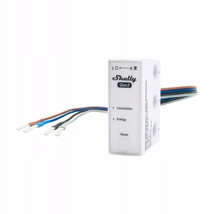 Shelly 3EM-63W Gen3 1/3 kanalo WiFi energijos skaitiklis (laidinis modelis)
