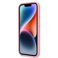 Guess Croco Collection dėklas telefonui iPhone 14 Pro - rožinė