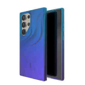 ZAGG dėklas telefonui Milan Samsung Galaxy S24 Ultra - mėlynas