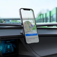 HOCO magnetinis automobilinis laikiklis centrinės konsolės CA79 juodas