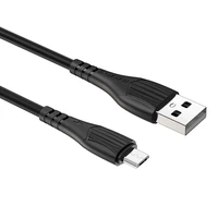 Borofone kabelis BX37 Wieldy – USB į Micro USB – 1 metras, juodas