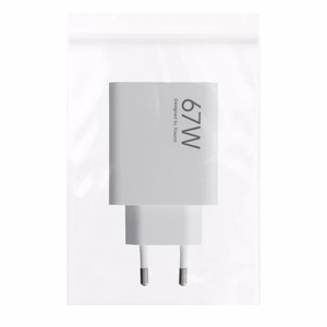 XIAOMI originalus įkroviklis USB A QC3.0 3A 67W MDY-15-ET baltas (bulk)