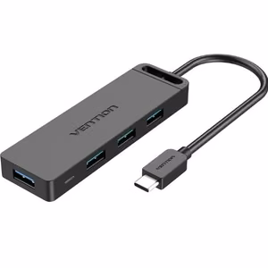 USB-C šakotuvas 5-in-1 0.15m Vention