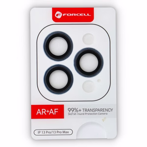 Forcell Premium grūdintas kameros objektyvo stiklas – iPhone 13 Pro / 13 Pro Max, mėlynas (Sierra Blue)