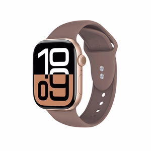 Crong Liquid Apple Watch dirželis, 38/40/41/42 mm, rudas
