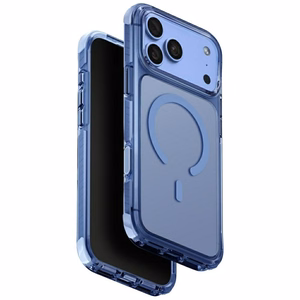 Uniq Combat Magclick Charging dėklas iPhone 18 Pro Max / 17 Pro Max – mėlynas