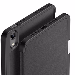 DUX DUCIS dėklas DOMO sulankstomas su pieštuko laikikliu iPad mini 7/6 juodas